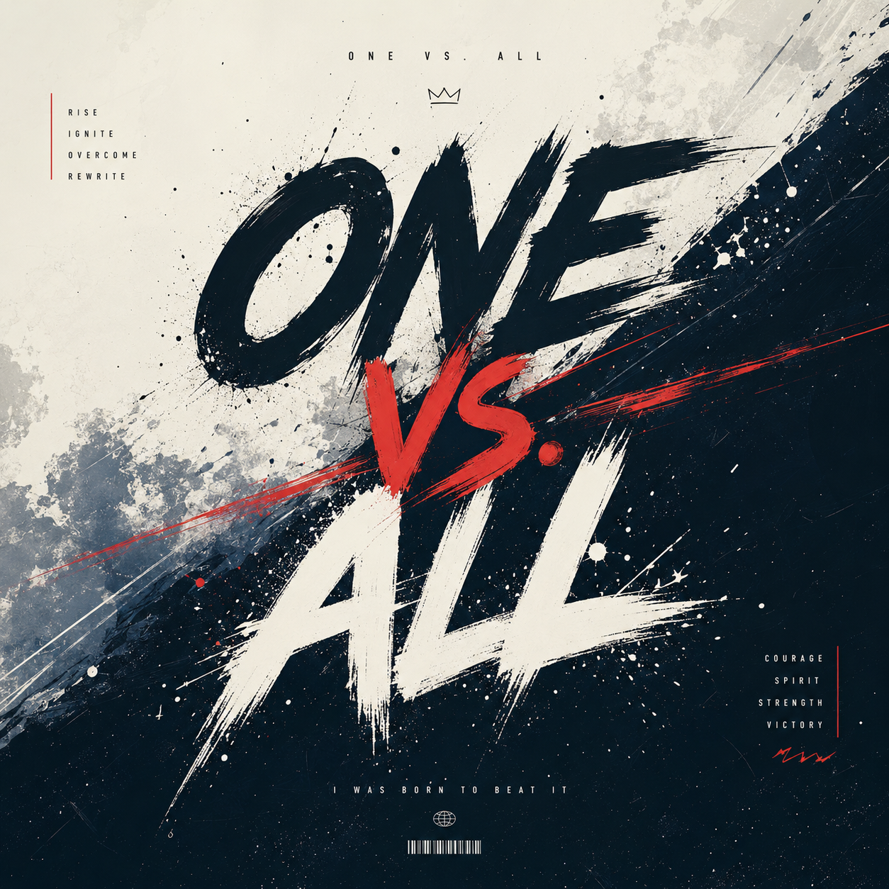 一騎當千 일기당천 - ONE VS. ALL (一騎當千) 고사성어 음악 앨범 커버