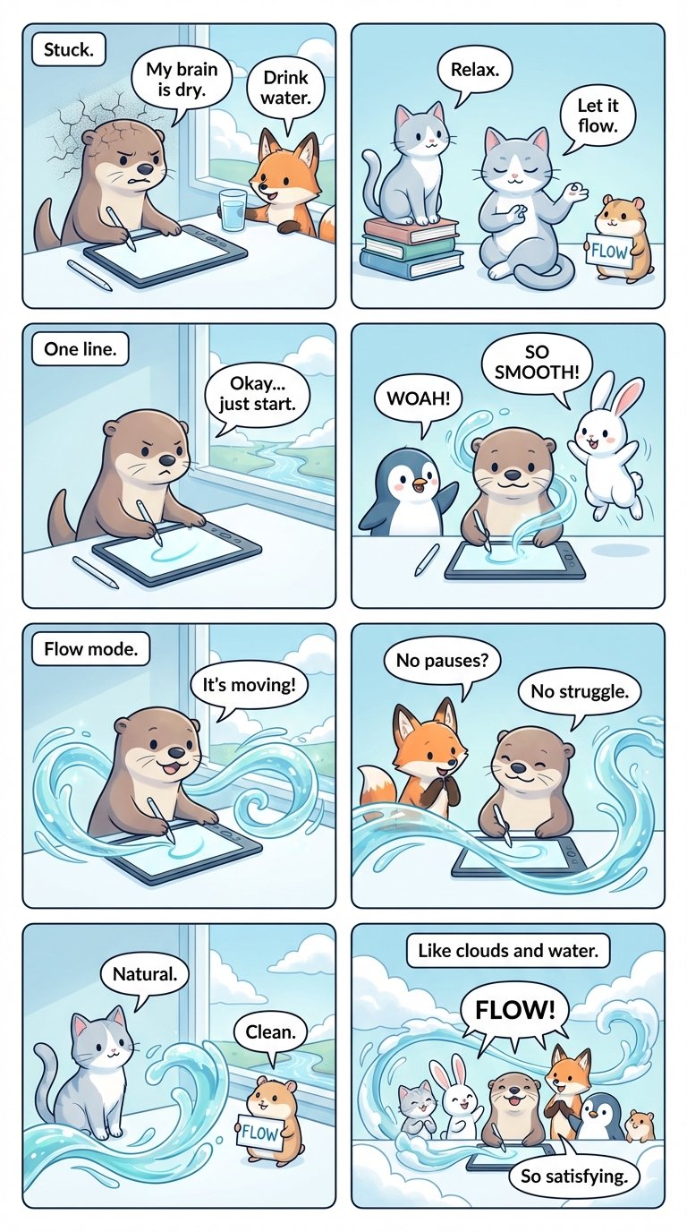 行雲流水 Story Cartoon