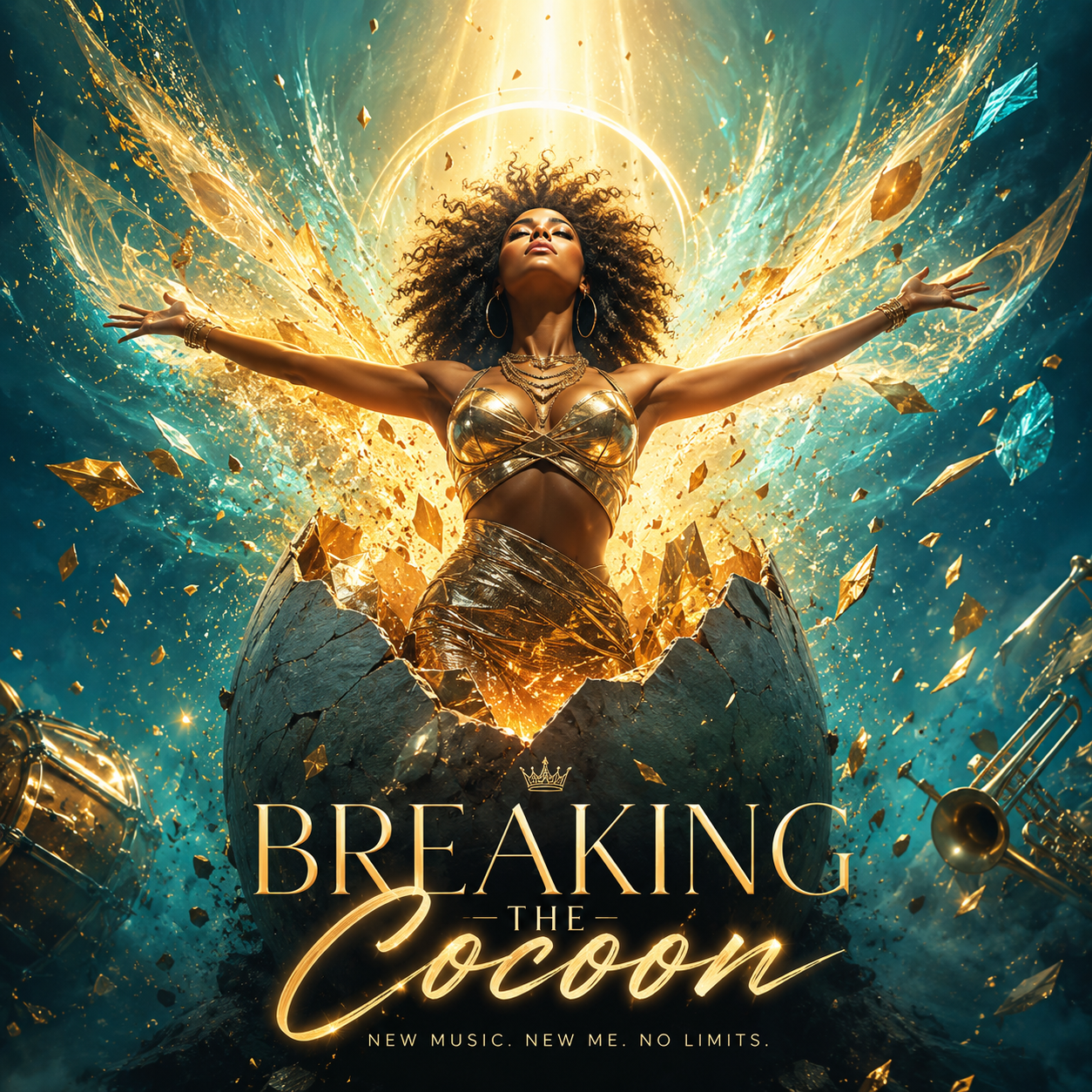 破茧成蝶 파견성접 - Breaking the Cocoon (破茧成蝶) 고사성어 음악 앨범 커버