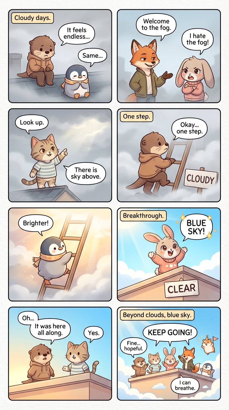 雲外蒼天 Story Cartoon